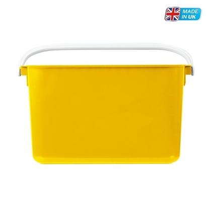 Picture of 9 LITRE YELLOW WINDOW CLEAN BUCKET