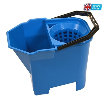 Picture of 8 LITRE BLUE BULLDOG BUCKET & SIEVE