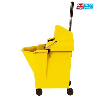 Picture of LADY COMBO BUCKET & WRINGER SET YELLOW