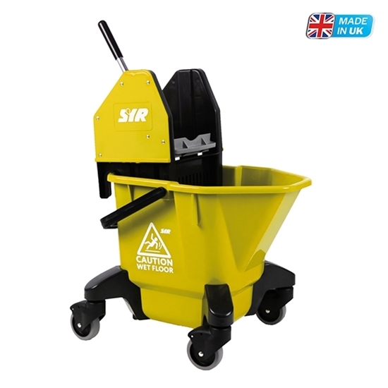 Picture of Yellow TC20 Bucket & Wringer 20 Litre