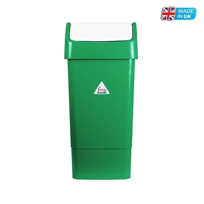Picture of LUCY 50 LITRE GREEN SWING BIN COMPLETE