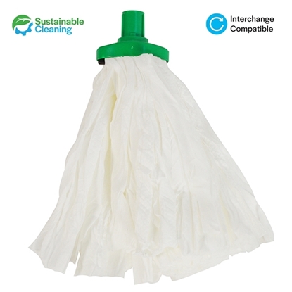 Picture of SS009 SY-S MIDI SOCKET MOP HEAD 14 (CUT END) GREEN