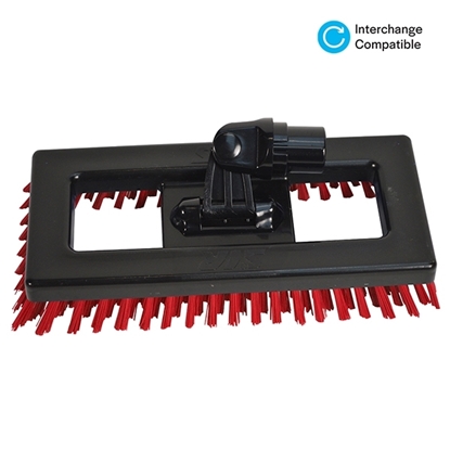 Picture of 920034 RED/BLACK DECK SCRUBB WITH SWIVEL NECK