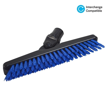 Picture of 930068 23CM GROUT BRUSH BLACK WITH BLUE BRISTLES