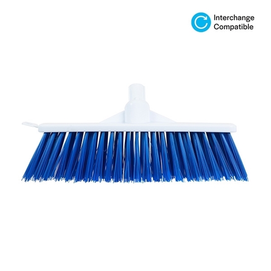 Picture of SYR Heavy Duty Soft Broom Head 300mm- Blue