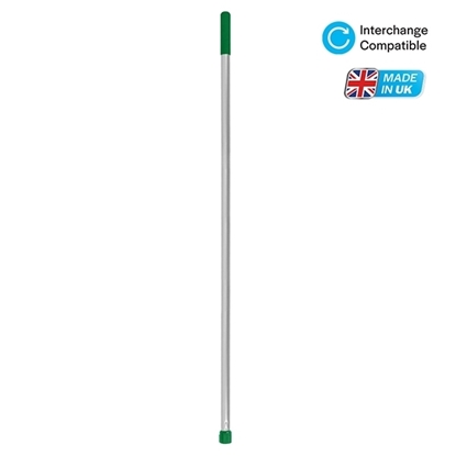 Picture of FREEDOM HEAVY DUTY INTERCHANGE HANDLE ALUMINIUM 1390MM (54")- GREEN