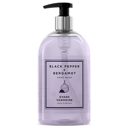 Picture of EVANS BLACK PEPPER & BERGAMOT SOAP (6x500ml)