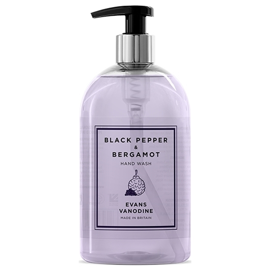 Picture of EVANS BLACK PEPPER & BERGAMOT SOAP (6x500ml)
