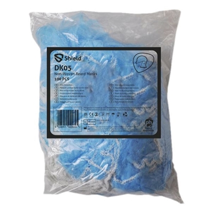 Picture of Blue Non-Woven Beard Masks (10 x 100)