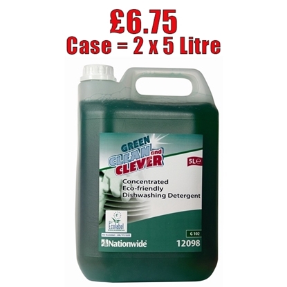Picture of C&C CONCENTRATED ECO-FRIENDLY DISH-WASHING 2X5L - CLEARANCE SALE