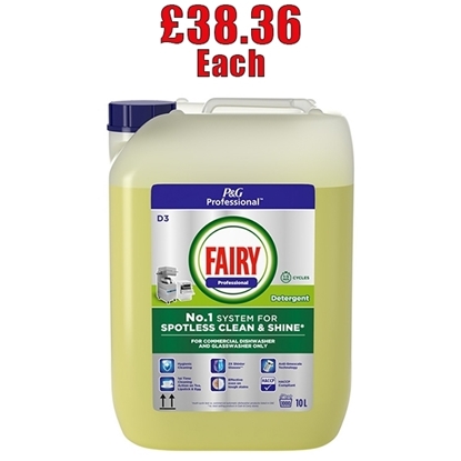 Picture of Professional Fairy Commercial Automatic Dishwasher Detergent 10 L - CLEARANCE SALE