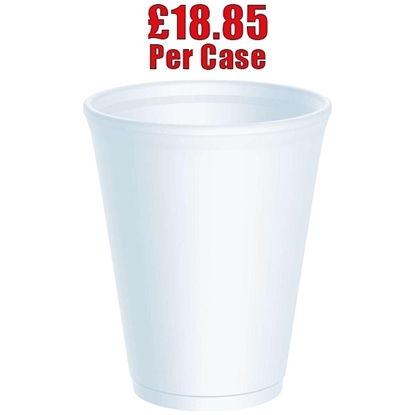 Picture of SINGLE USE PLASTIC  8oz Dart Polystyrene Foam Thermal Cups - CLEARANCE SALE