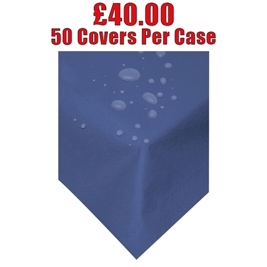 Picture of Swansilk Indigo Table Cover 120x120cm - CLEARANCE SALE