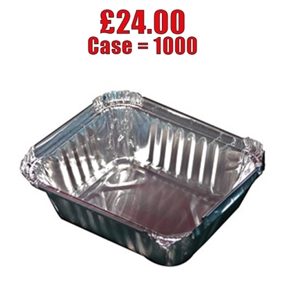 Picture of NO. 2 FOIL CONTAINER 12.5 x 10.5 x 4.5 cm (1000)