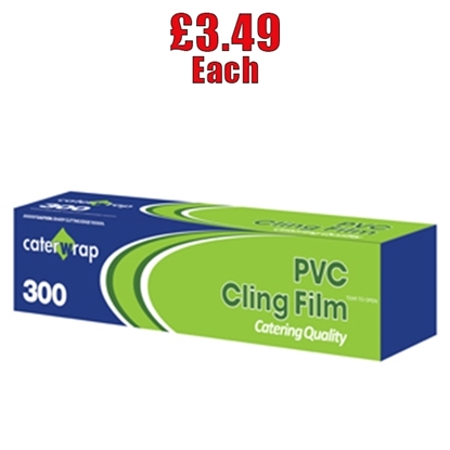 Picture of Caterwrap Cling Film in Cutter Box 30CM x 300M - CLEARANCE SALE