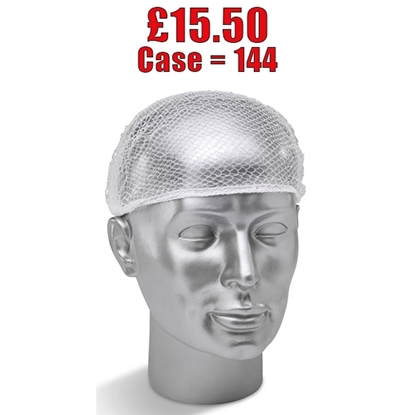 Picture of Disposable White Hair Net - CLEARANCE SALE