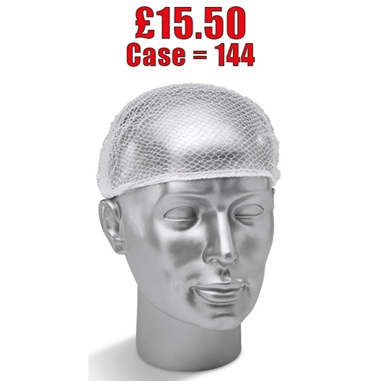 Picture of Disposable White Hair Net - CLEARANCE SALE