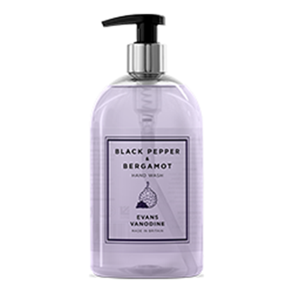 Picture of Evans Black Pepper & Bergamot Soap (6x500ml)