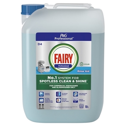 Picture of FAIRY PROFESSIONAL RINSE AID AUTO DISHWASH 10LT