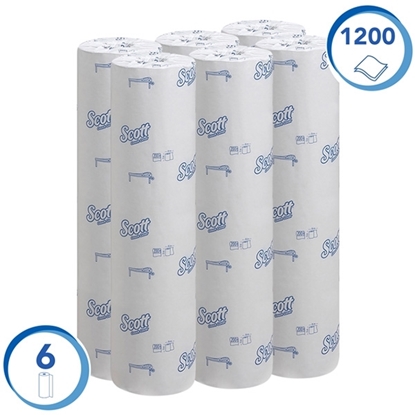 Picture of 7370 SCOTT COUCH COVERS 200 SHEET BLUE 1 PLY (12)